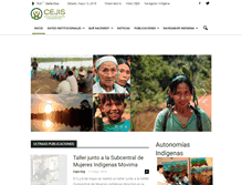 Tablet Screenshot of cejis.org